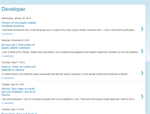 Tablet Screenshot of dev.chetankjain.net