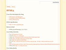 Tablet Screenshot of html.chetankjain.net